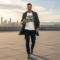 Schnauzer Statement Tee | Talking Since Forever | Bold Dog Graphic Shirt