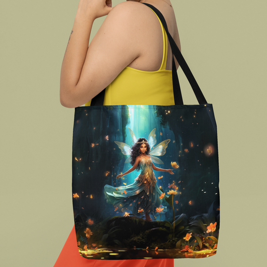 Enchanting Fairy-Themed Tote Bag: Durable, Stylish, and Available in two Sizes