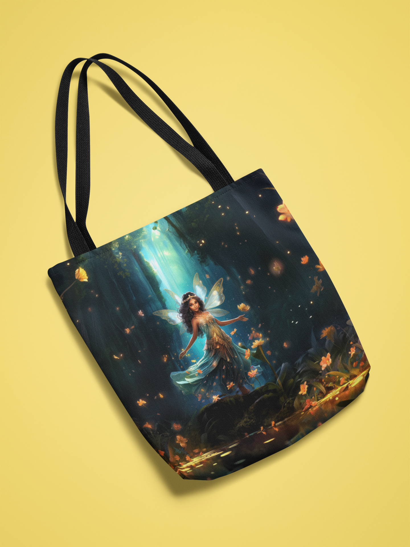 Enchanting Fairy-Themed Tote Bag: Durable, Stylish, and Available in two Sizes