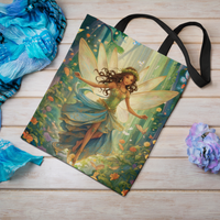 Enchanted Fairy Tote Bag - Magical, Stylish & Unique - Perfect for Daily Fantasy Flair