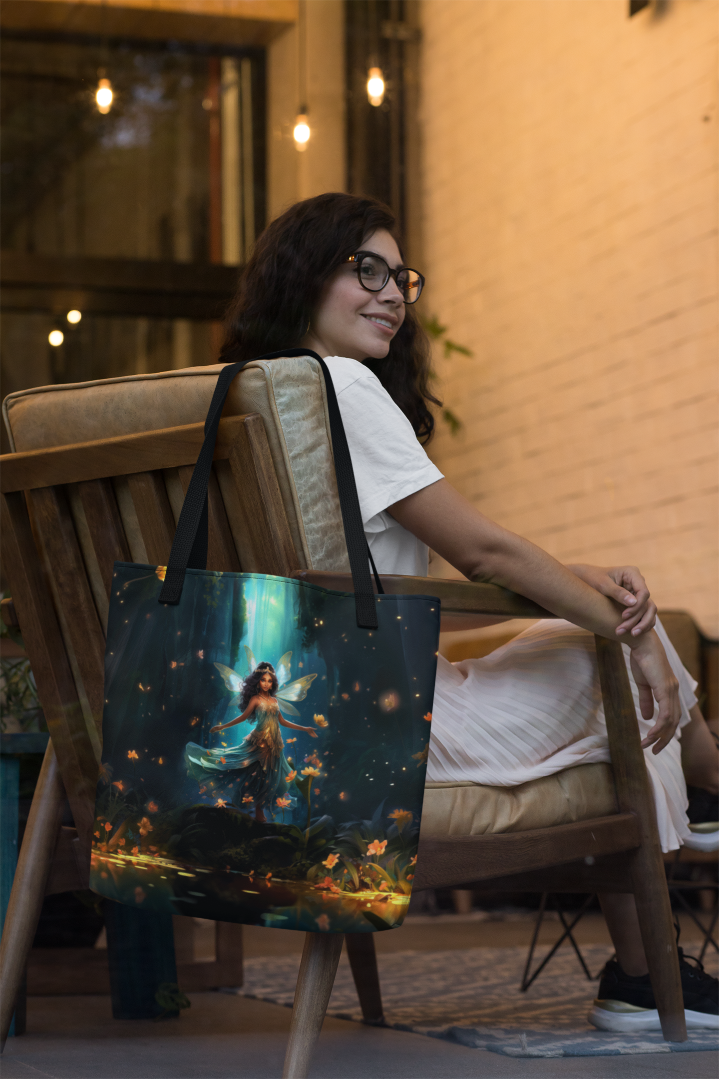 Enchanting Fairy-Themed Tote Bag: Durable, Stylish, and Available in two Sizes