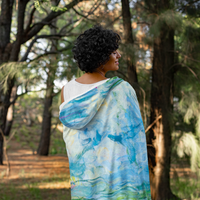 Hooded blanket water lilies from Monet