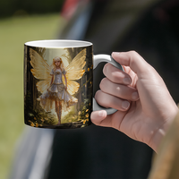11 oz Enchanted Fairy Print Mug - Magical Beverage Experience
