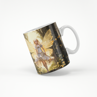 11 oz Enchanted Fairy Print Mug - Magical Beverage Experience