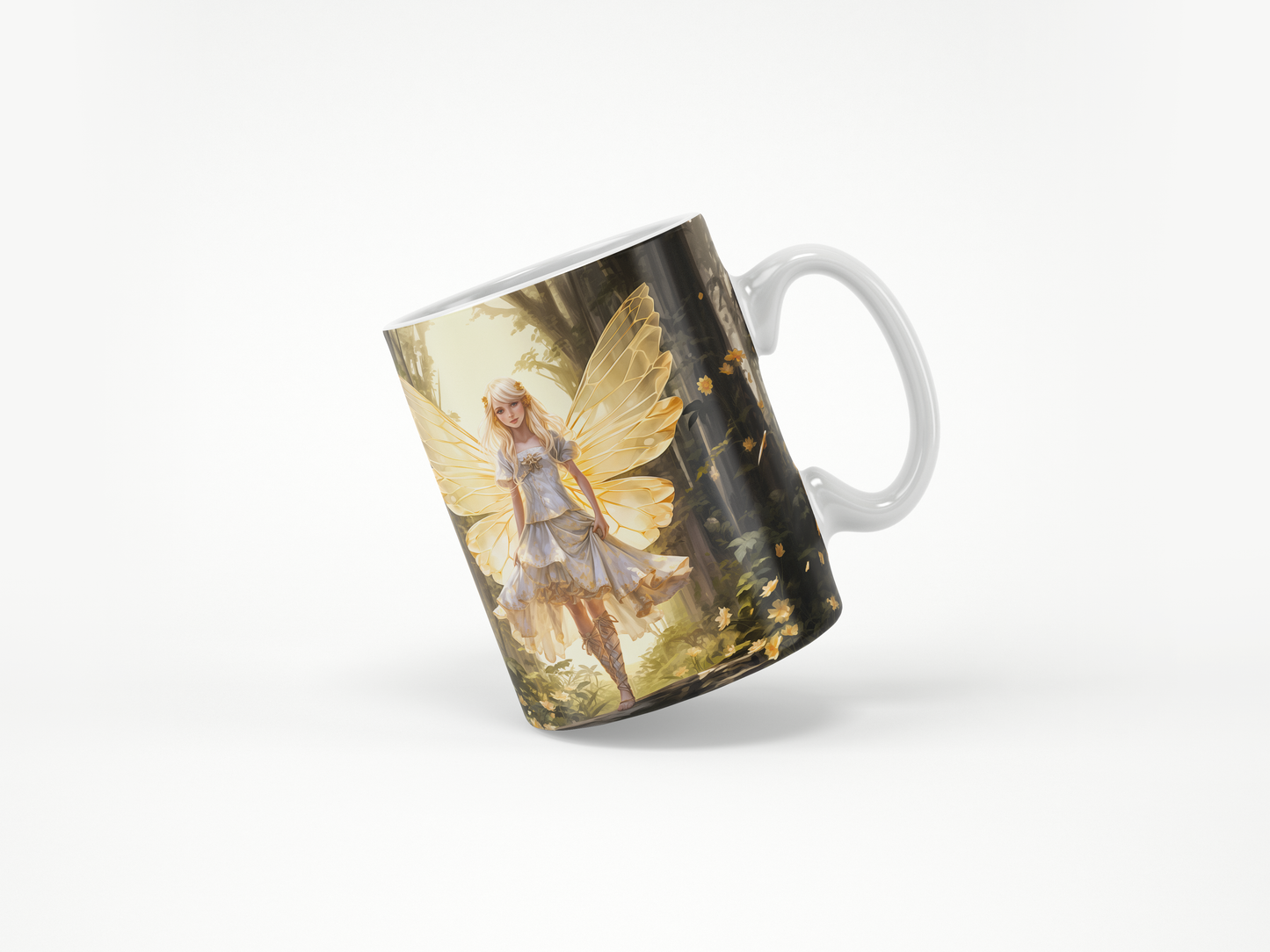 11 oz Enchanted Fairy Print Mug - Magical Beverage Experience