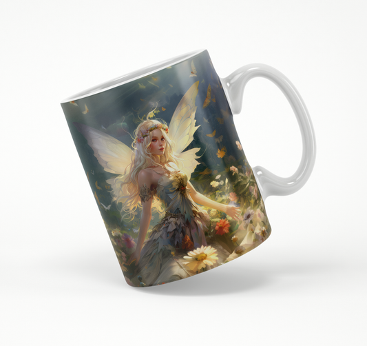 Magical Forest Fairy Coffee Cup - Mystical Morning Brew