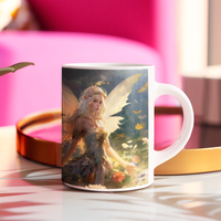 Magical Forest Fairy Coffee Cup - Mystical Morning Brew