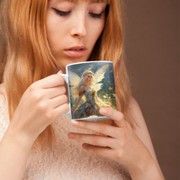Magical Forest Fairy Coffee Cup - Mystical Morning Brew