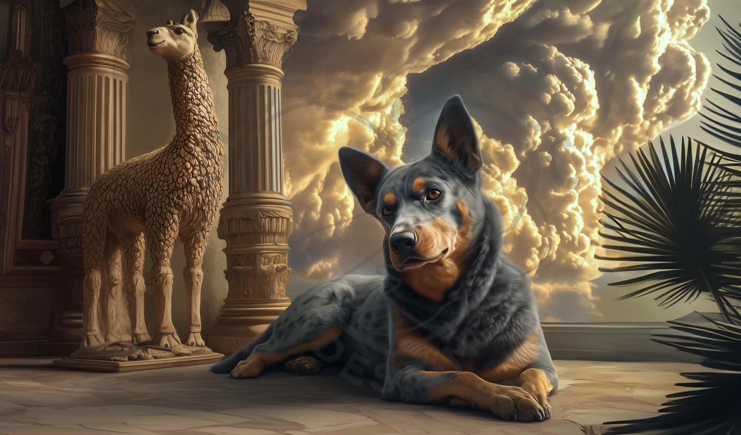 2025 Bleu Heeler Art Calendar - 12 Unique Artistic Styles