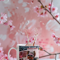 Yorkshire Terrier Mug - 'Diva's Daily Dose' Chic Cup, Glam Gift for Dog Lovers, Pet-Themed Present